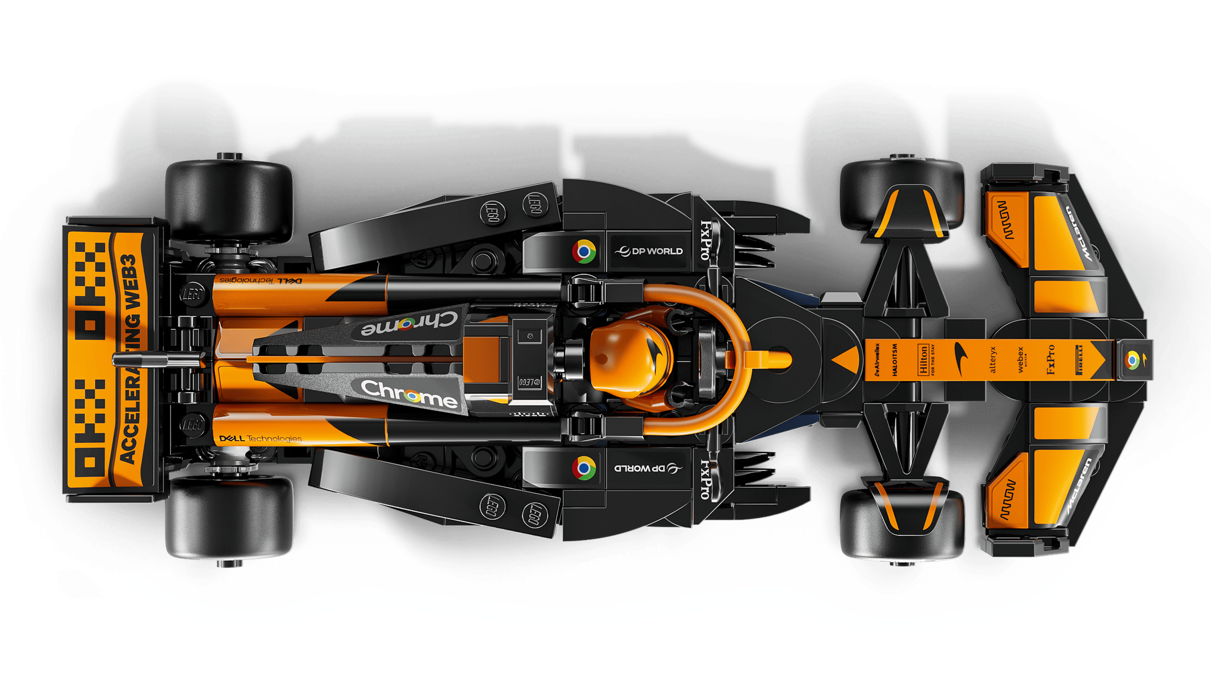Задня частина та понтони LEGO McLaren F1 Team MCL38