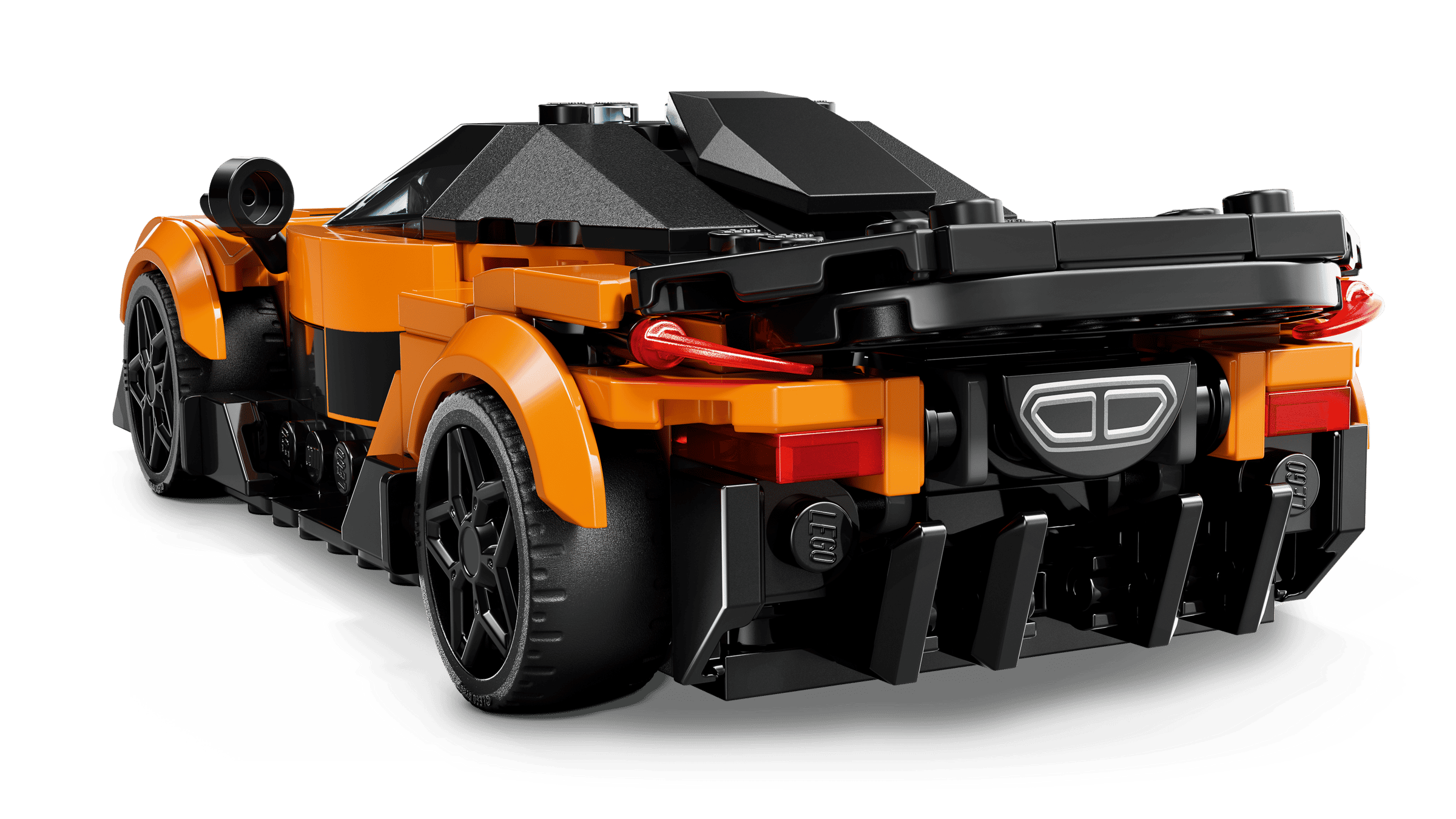Вигляд автомобіля McLaren W1 ззаду LEGO 77257