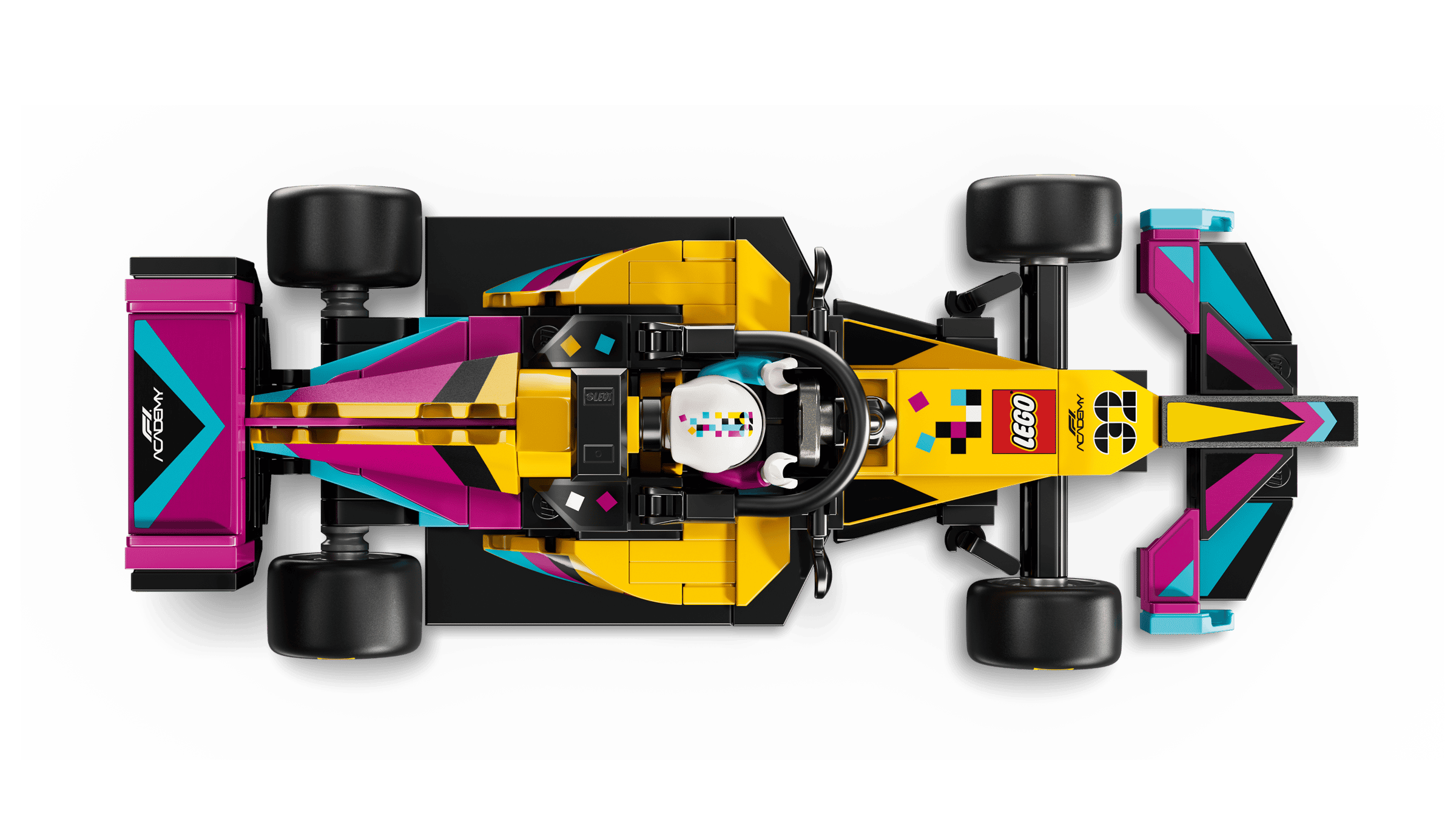 Гоночний автомобіль F1 ACADEMY LEGO 77258 на треку