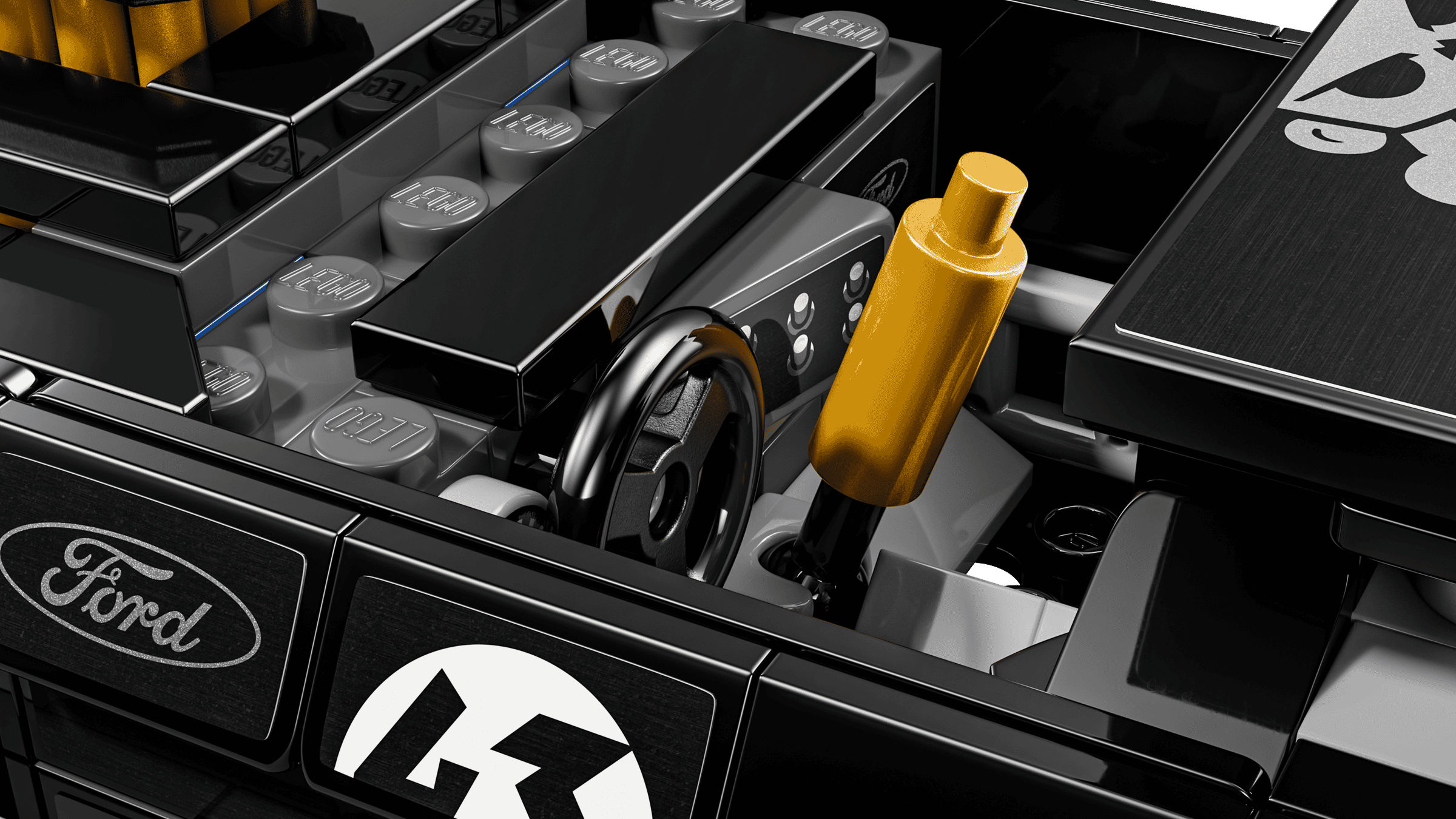 Деталізація автомобіля Кена Блока LEGO Speed Champions