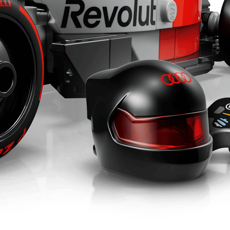 Заднее антикрыло болида Audi F1 LEGO 77259