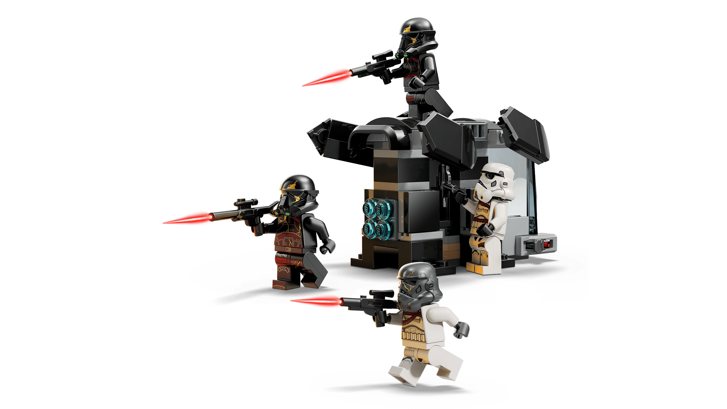 Минифигурки бойцов смерти и ночных пехотинцев набора LEGO Star Wars 75412