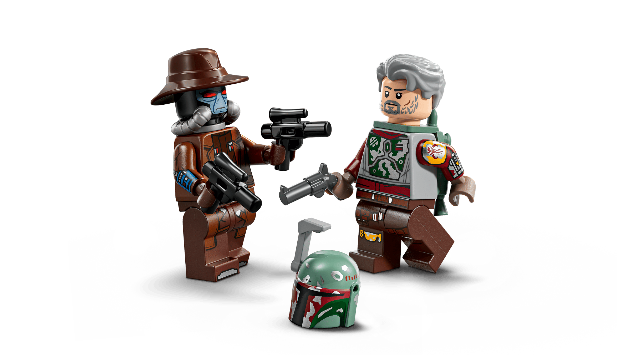 Минифигурки Кобба Ванта и Кеда Бейна из набора LEGO 75437
