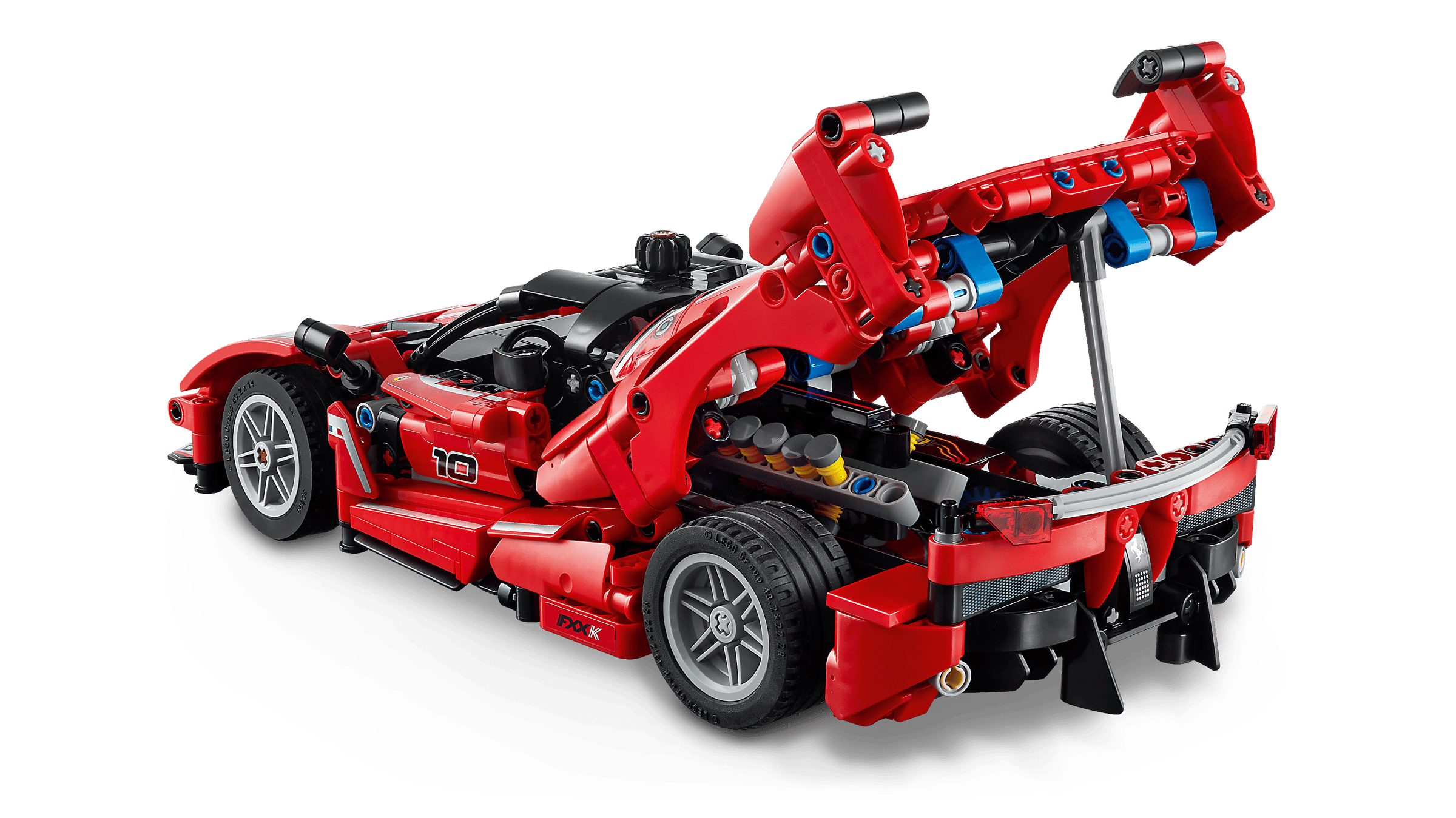 Задня частина кузова та елементи двигуна LEGO 42212