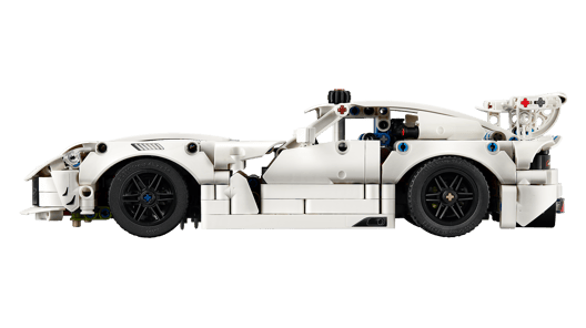 Вигляд ззаду спорткара Dodge Viper GTS-R LEGO Technic 42234