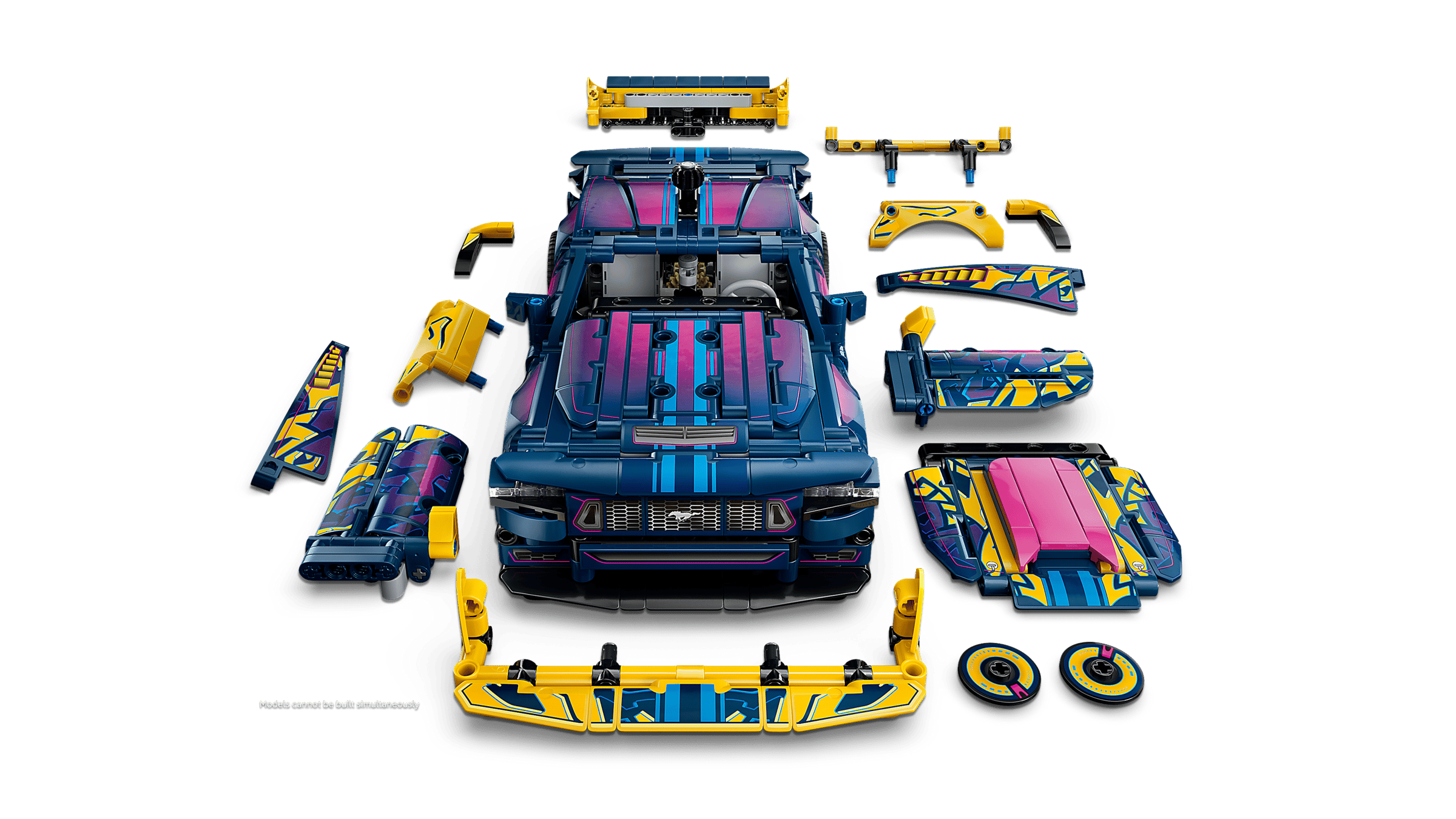 Класичний варіант кузова Ford Mustang GT LEGO 42236