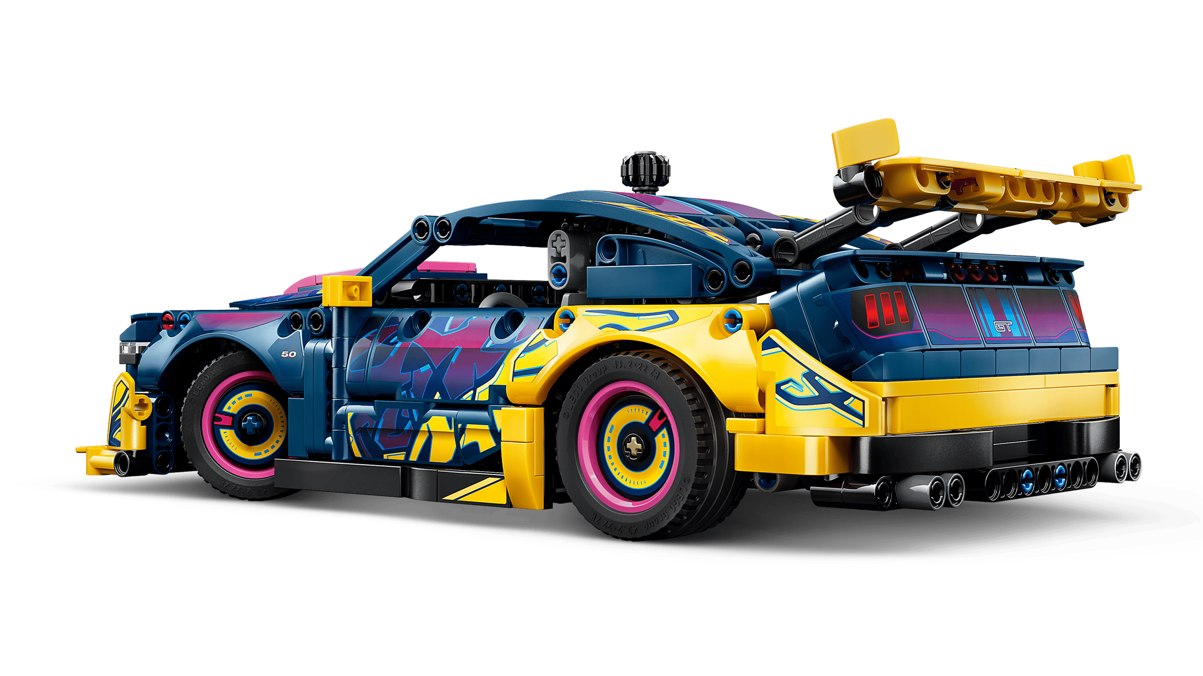 Демонстрація заміни панелей кузова та кастомізації LEGO 42236