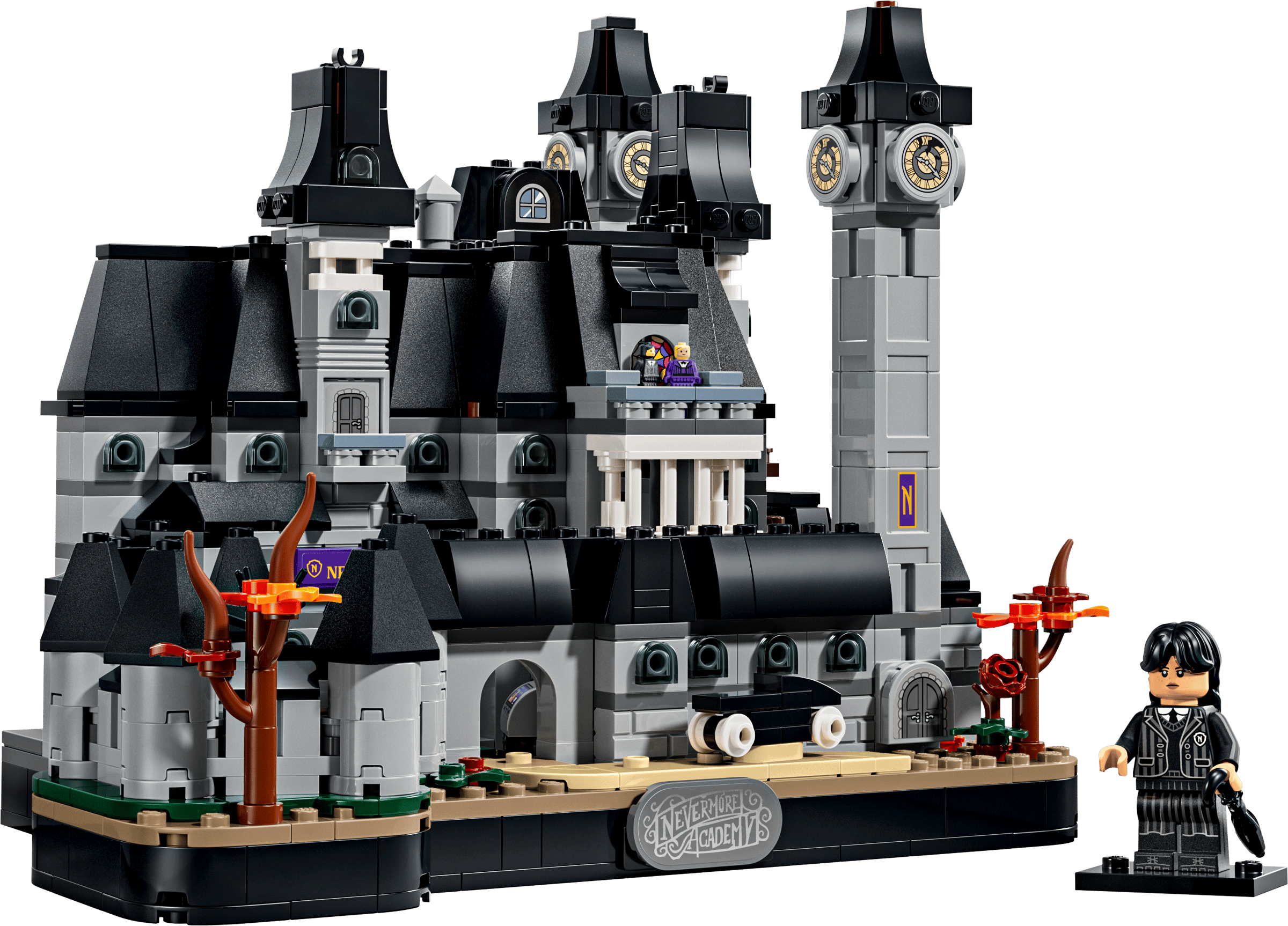 LEGO Wednesday 76788 Академия Невермор — главная модель